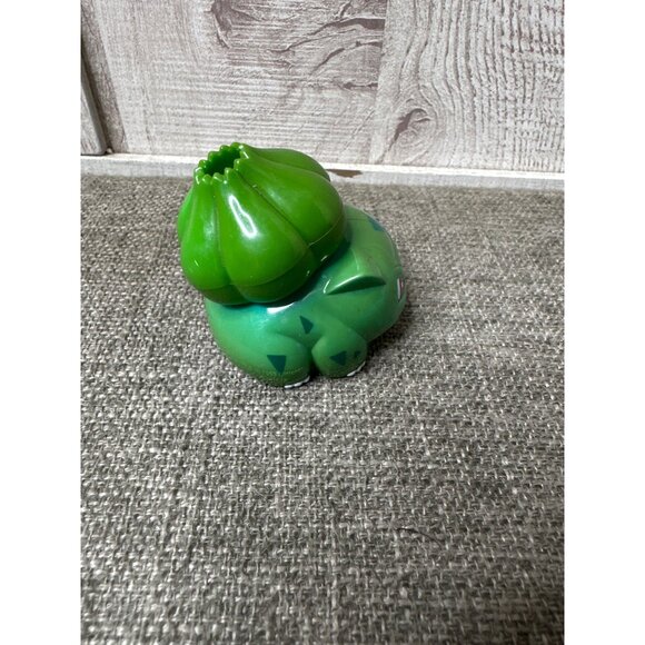 Vintage 1999 Toy Island Pokemon Bulbasaur Pencil Sharpener Desktop Figure Rare - Picture 2 of 6
